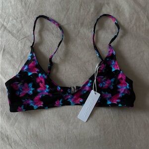 Bright Swim Sophie top in eclipse pink